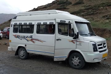 12 Seater Tempo Traveller Rental