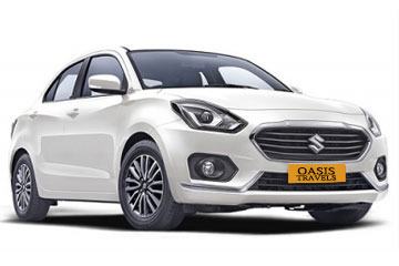 Swift Dzire Car Hire for Local Tour